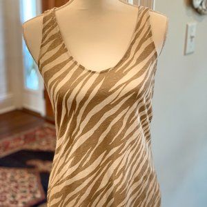 Banana Republic Zebra print tank